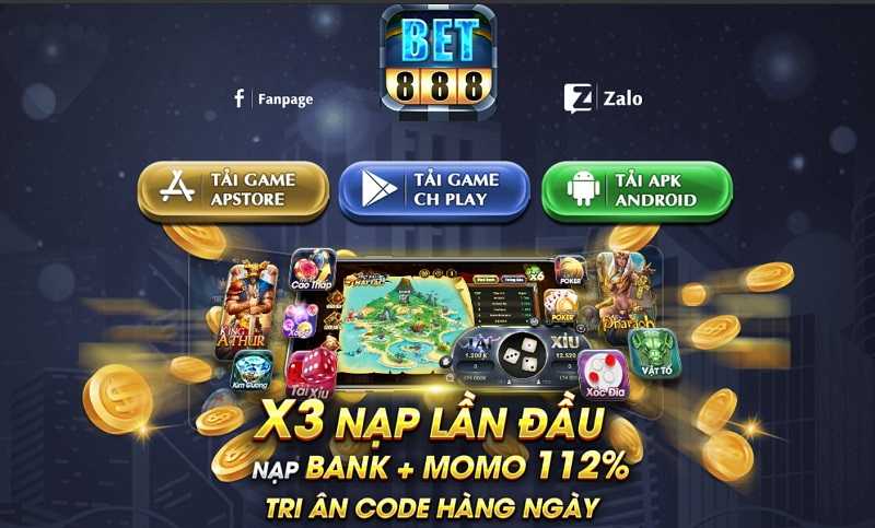 Link tải game Bet888 Club